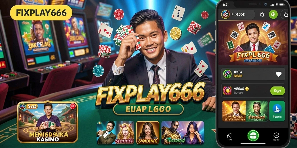 Tampilan gameplay Kasino FIXPLAY666 yang mendebarkan dan interaktif.