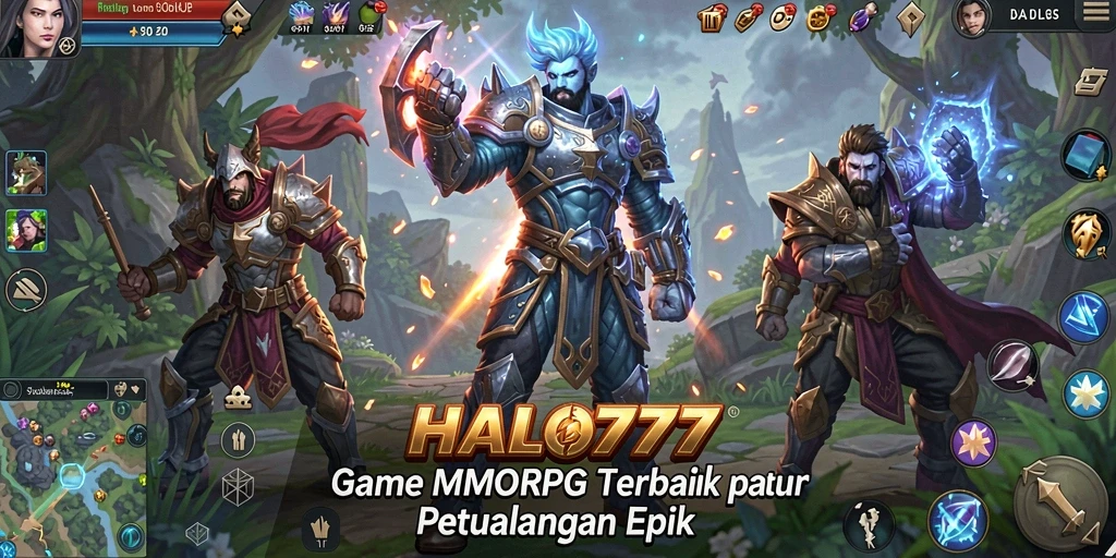 Gameplay seru HALO777 dalam dunia MMORPG yang menakjubkan.