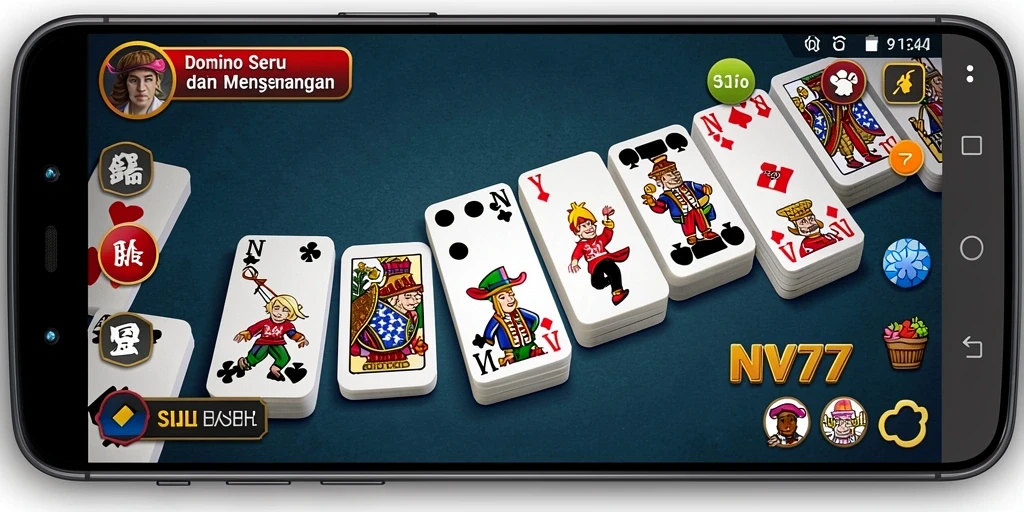 Tampilan gameplay NV77 yang menyenangkan dan interaktif.