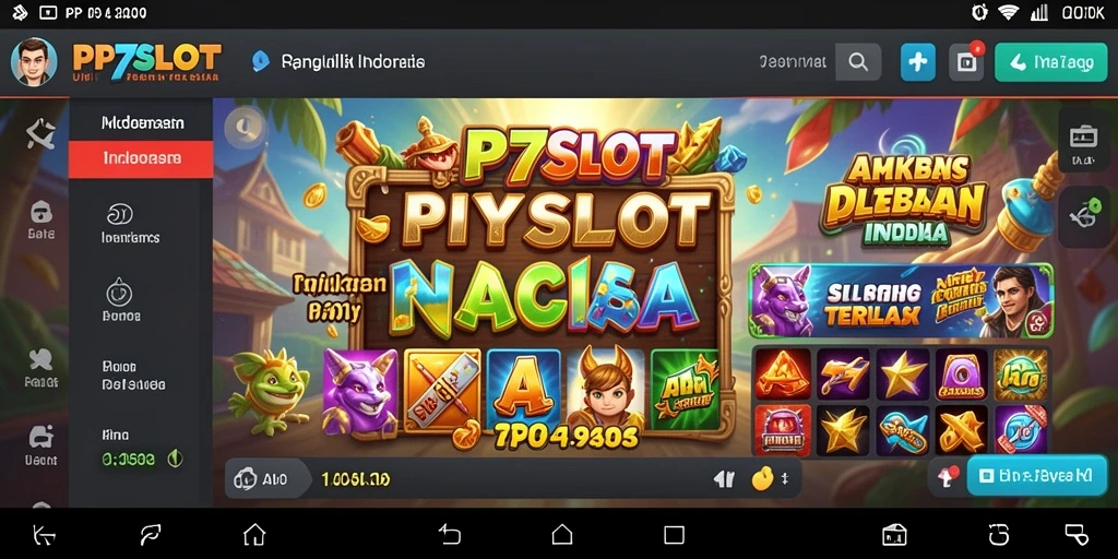 Tangkapan layar utama PP7SLOT menampilkan antarmuka aplikasi Utility yang user-friendly.