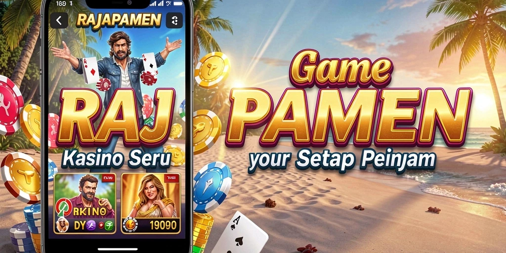 Tampilan menarik dan gameplay mendebarkan dari RAJAPAMEN.